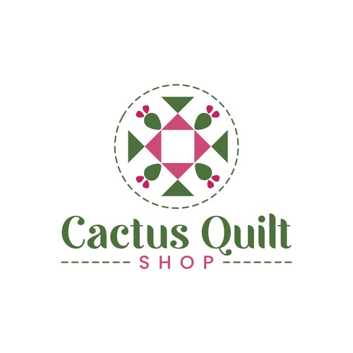 Design a logo for a modern quilt shop! Design by Creative P