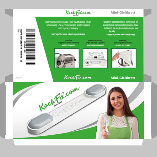 Product packaging contest entry by GraficArtist