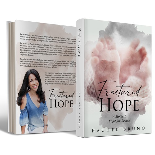 Fractured Hope Book cover Design by Iva23