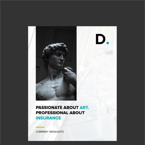 Designs Design Fine Art and Collectibles Insurance Brochure Brochure contest