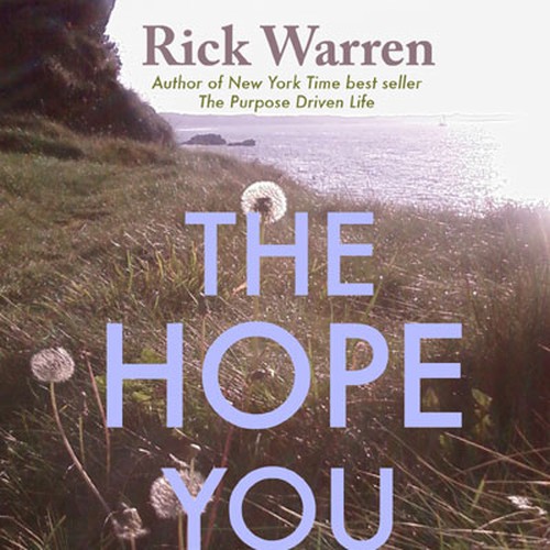 Design Rick Warren's New Book Cover Design by Caryvang