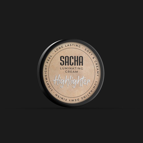 Sacha Luminating Cream Highlighter Design by Baba Gafarov