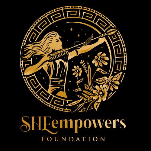 SHEempowers - luxurious design of a woman preferrably in some kind of a circle to appeal to women professionals Design by Jacob Gomes