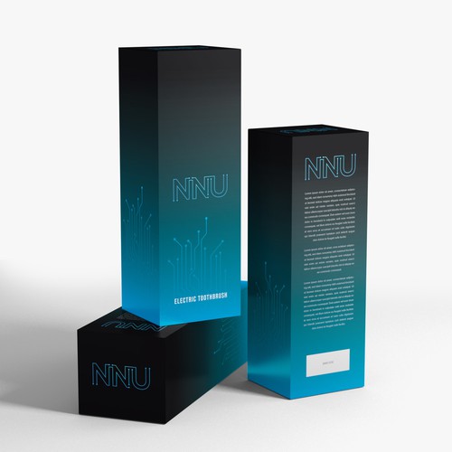 NNU Electric Toothbrush Box Design Design by CUPEDIUM