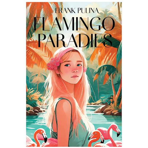 Flamingo Paradies Book Cover Design by Platinum club