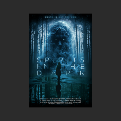 SPIRITS IN THE DARK poster contest Design by AnriDesign