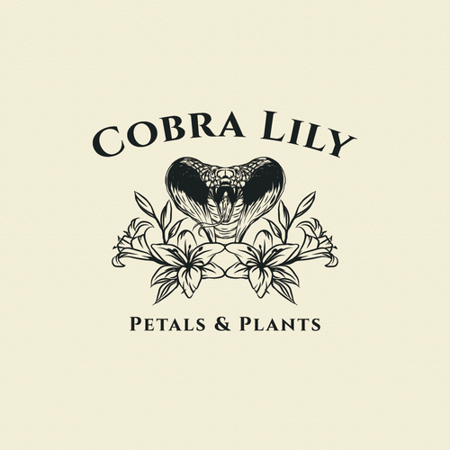 Design a hot logo for my floral company Cobra Lily Design by Rosalie999