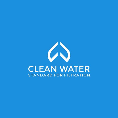 Simple Clean Logo for Water Filtration Company Design by ani`e