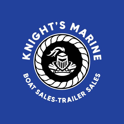 Knight Marine Logo Design by pedroferreirafonseca