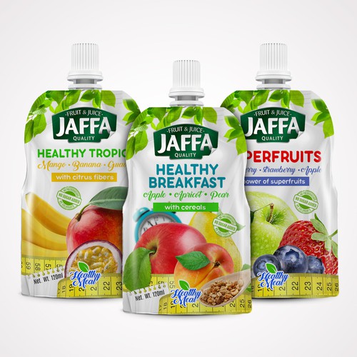 Develop Concept Design for Jaffa "Fruit in Pocket" adults’ fruit and berry puree Design réalisé par Pvrt