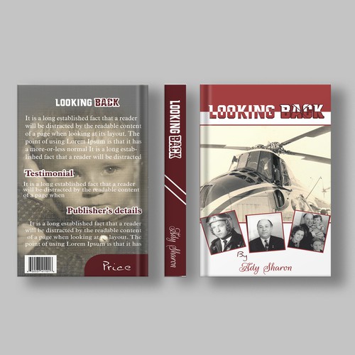 Design powerful Book Cover for "Looking Back" Design by Masuda Begum