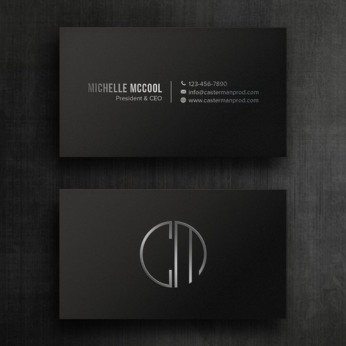 MINIMALIST - BLACK DESIGN Design by Felix SH