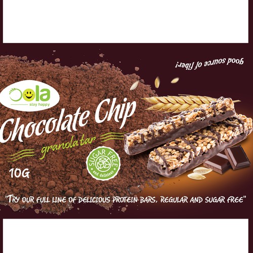 Create protein bar wrappers Product packaging contest