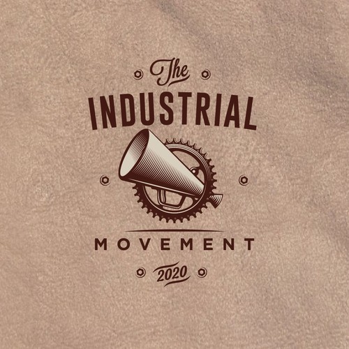 VINTAGE INDUSTRIAL PODCAST LOGO Design von Freshinnet