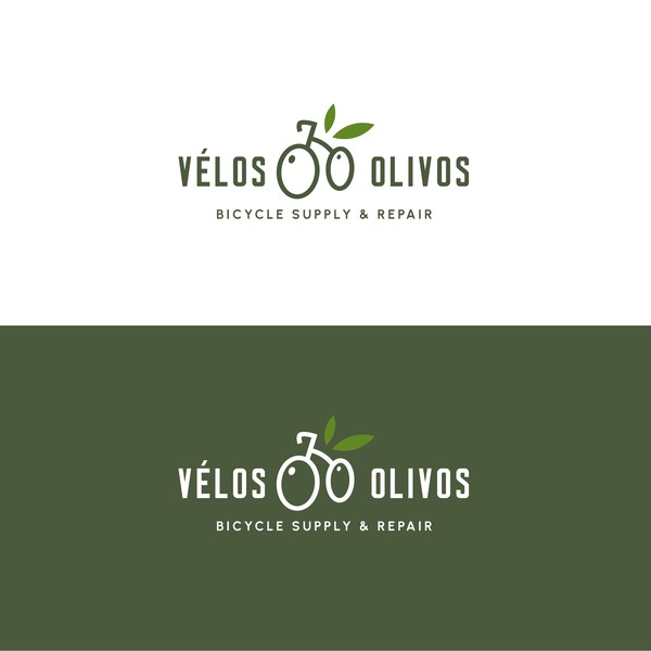 Logo concept for bicycle supply and repair business