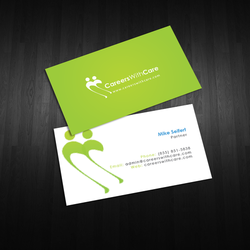 Hire Me business cards Design réalisé par An'