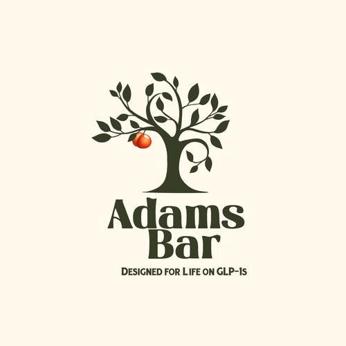 Adams Bar - Nutrition Bar for GLP1 patients Design by nindadian