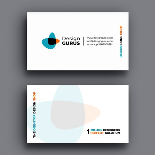 Business Card for DesignGurus.com Design réalisé par Xclusive16