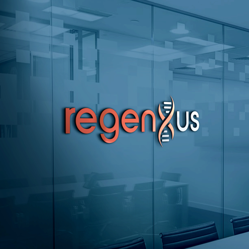 regenx.us  [high quality logo for a stem cell clinic] Design by irsART NZM