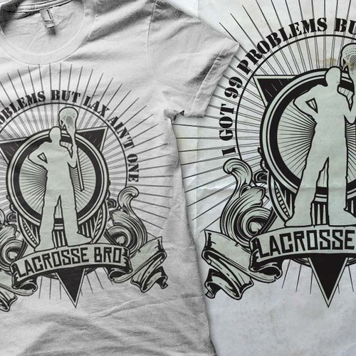 New t-shirt design wanted for lacrosse Bro  Diseño de marbona