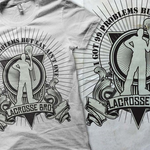 New t-shirt design wanted for lacrosse Bro  Ontwerp door marbona