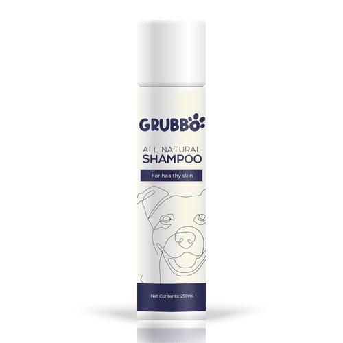 Design label for dog shampoo Design by intanamir