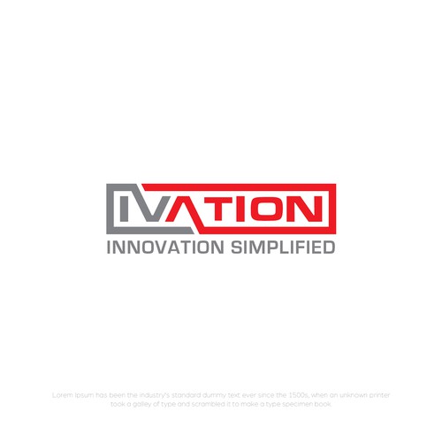 Ivation LOGO Rebranding Design by Baqar Ali