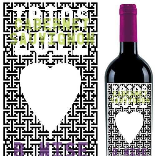 Design an innovative, cutting-edge WINE Label Design by VeryHighFrequency