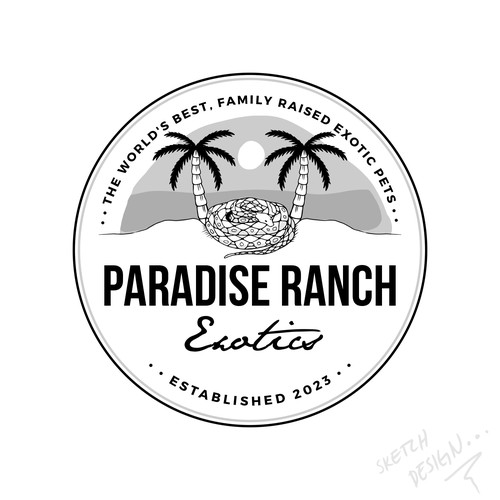Logo for Exotic Animal, Reptiles As Pets Business Diseño de Athenaッ