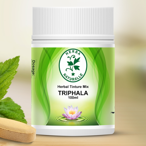 herbal medicine label design