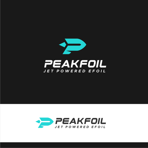 Logo design for a highly innovative jet powered eFoil board Design by HenDsign™