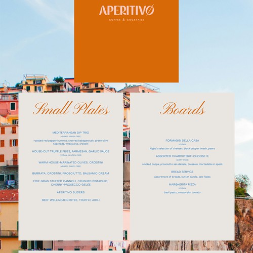 Menu contest entry by Kamilicious