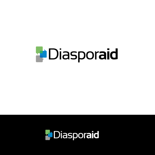 Design a powerful logo for diasporaid, an impact-oriented network/platform for expats Design by Li_designs