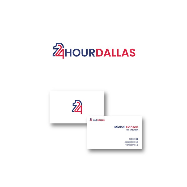 Design realizzato da illusive trust intitolato "24 Hours Dallas"
