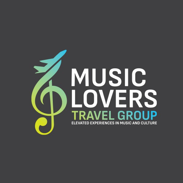 Design by NineGraphic titled "Music Lover Travel Group"