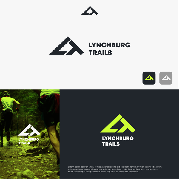Lynchburg Trails Logo Design