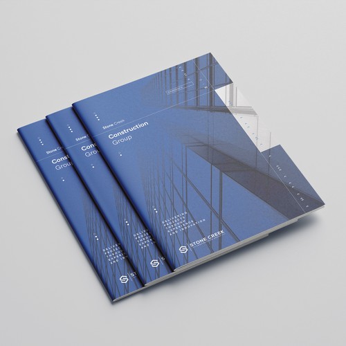 Brochure for Construction Company Design by MarkoSimić