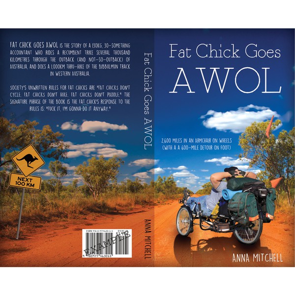 Design by kuriosity_designs titled "Fat Chick Goes AWOL - book cover"