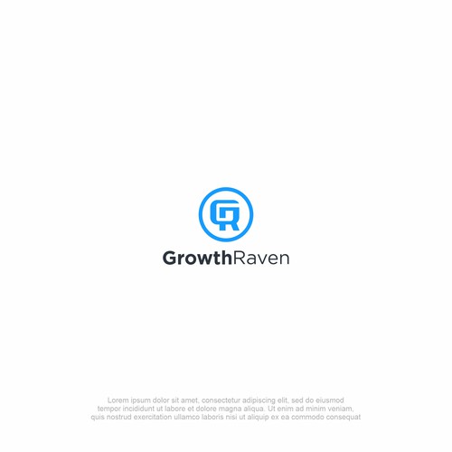 Powerful Logo For Growth Raven Design by gales™