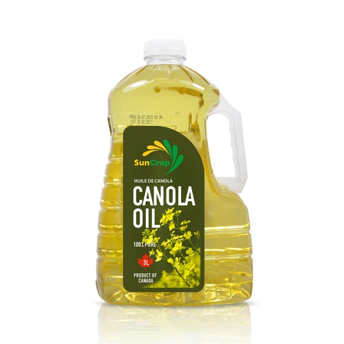 Create a label for our Canola Oil (Product of Canada) Product label