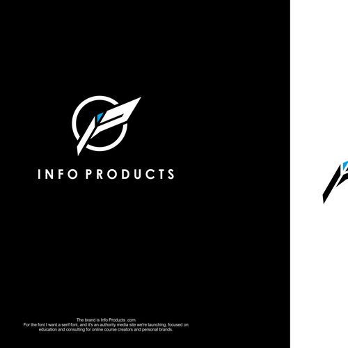 InfoProducts.com - Logo & Branding Design by Raden Gatotkaca