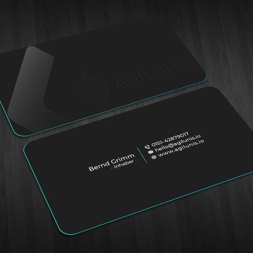 Business card contest entry by Design_SKR