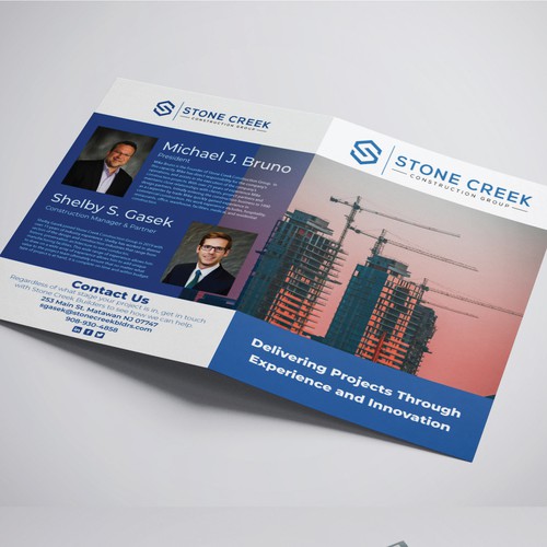 Brochure for Construction Company Design von ahmed.jubayer140