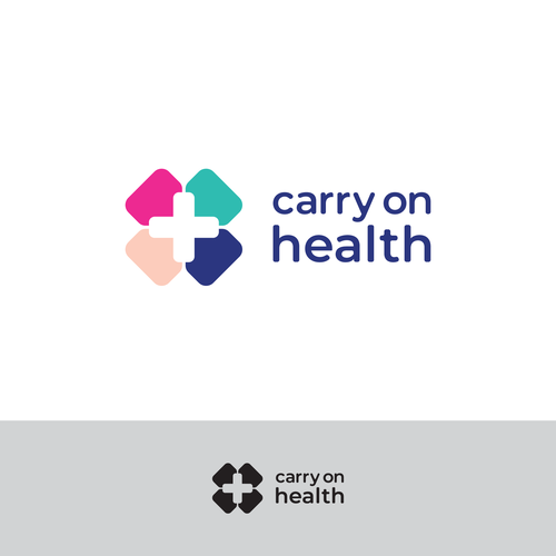 E-learning for health and wellness logo. Design by d_arvin