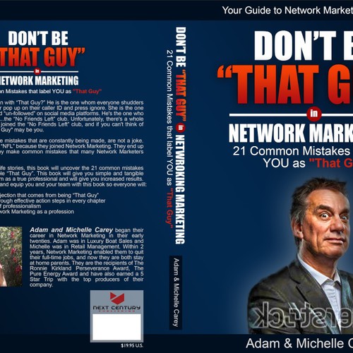 NCP BOOK COVER - Don't Be "That Guy" In Network Marketing Design by Arrowdesigns