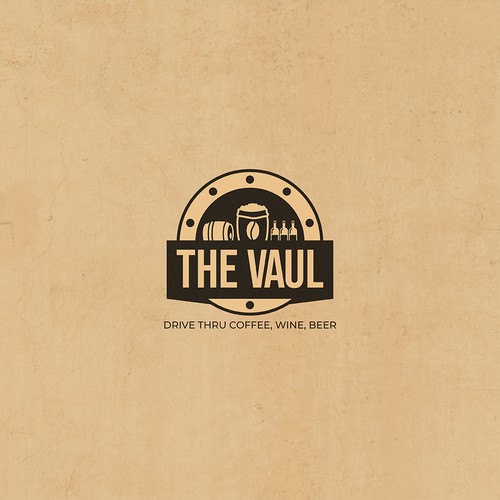 The Vault---- Coffee Wine & Beer Design by GerardoMartinez