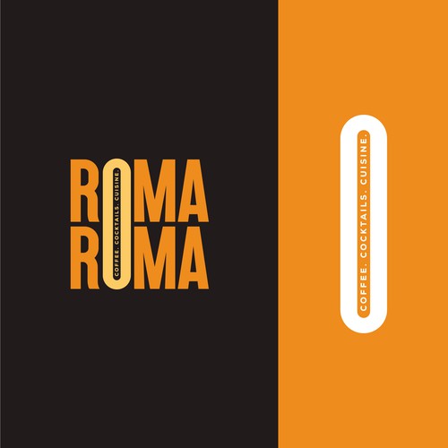 Roma Roma Logo Desing Design réalisé par MJ Mukesh Jain