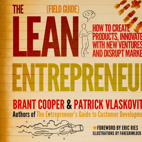 EPIC book cover needed for The Lean Entrepreneur! Design por Ed Davad