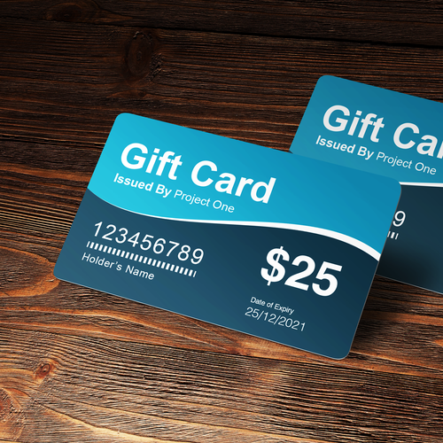 Universal Gift Card (for many merchants) Design by DesignMoment
