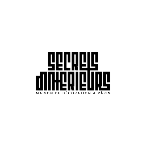 Création d'un logo pour une agence de décoration d'intérieur et d'aménagement de bureaux Design by Landep